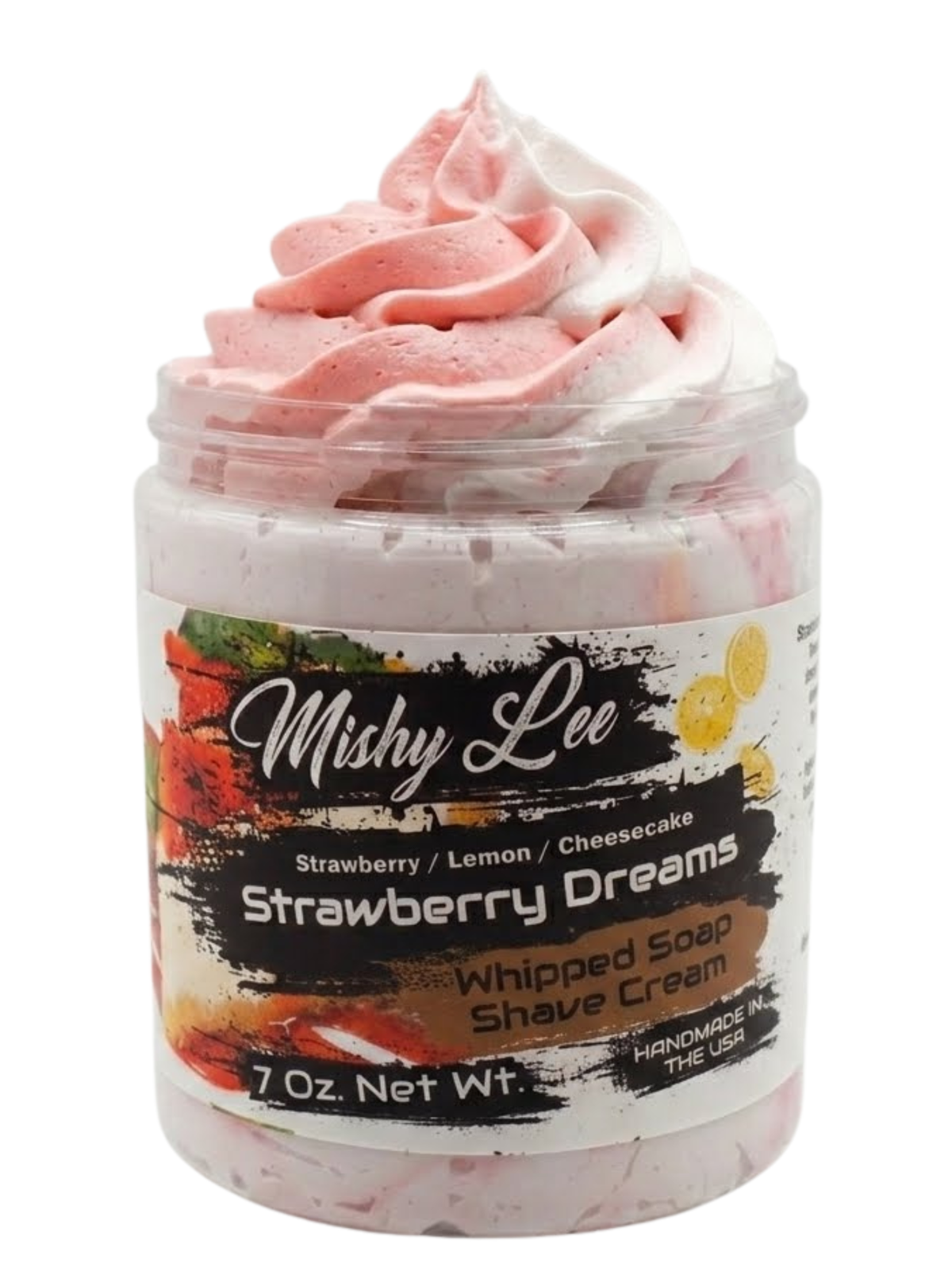 Strawberry Dreams Whipped Soap and Shave Cream
