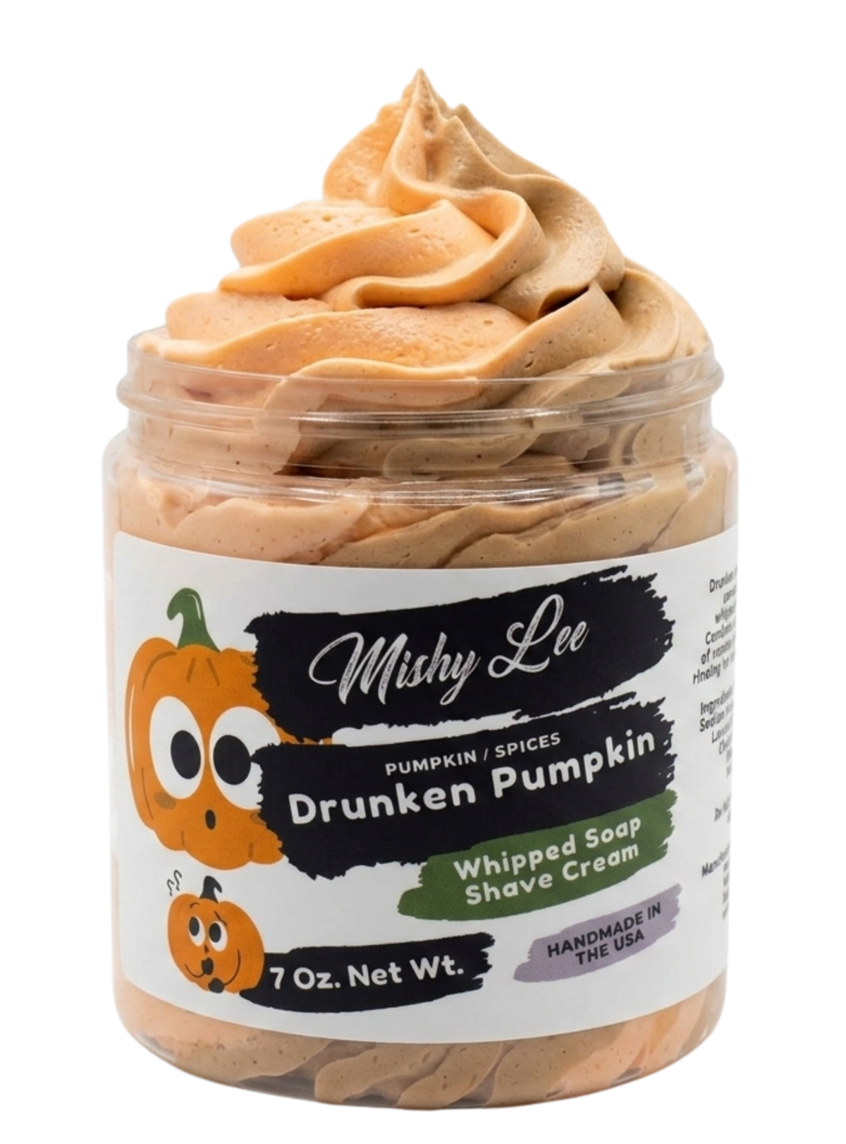 Drunken Pumpkin Whipped Soap and Shave Cream