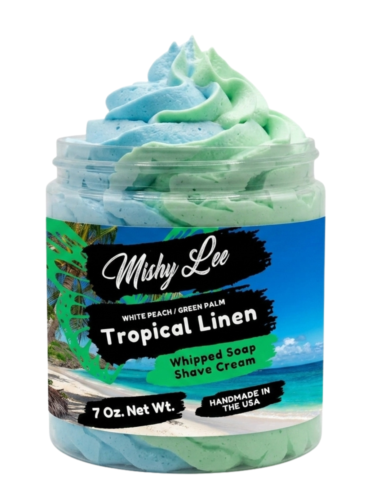 Tropical Linen Whipped Soap and Shave Cream