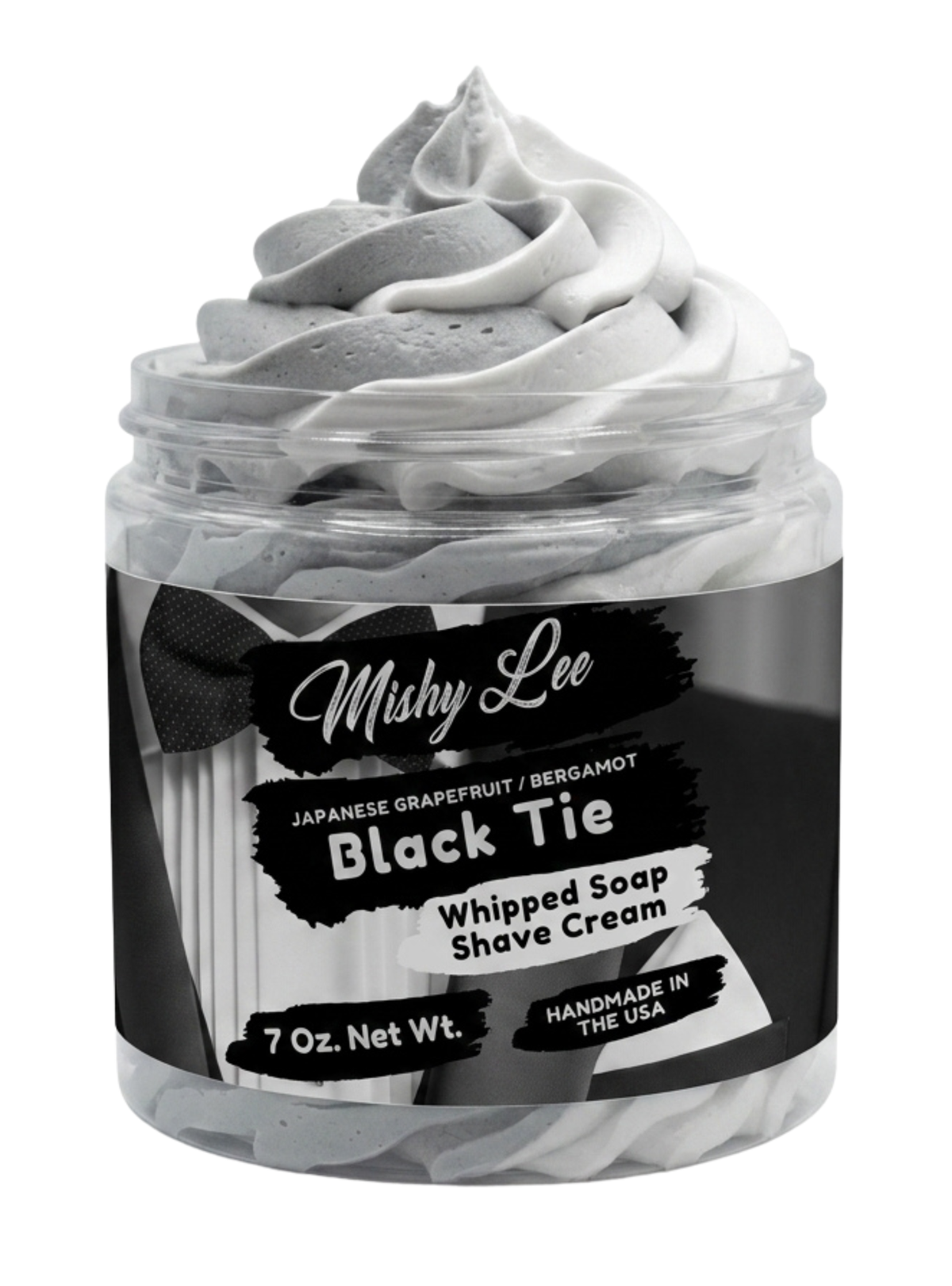 Black Tie Men's Whipped Soap and Shave Cream