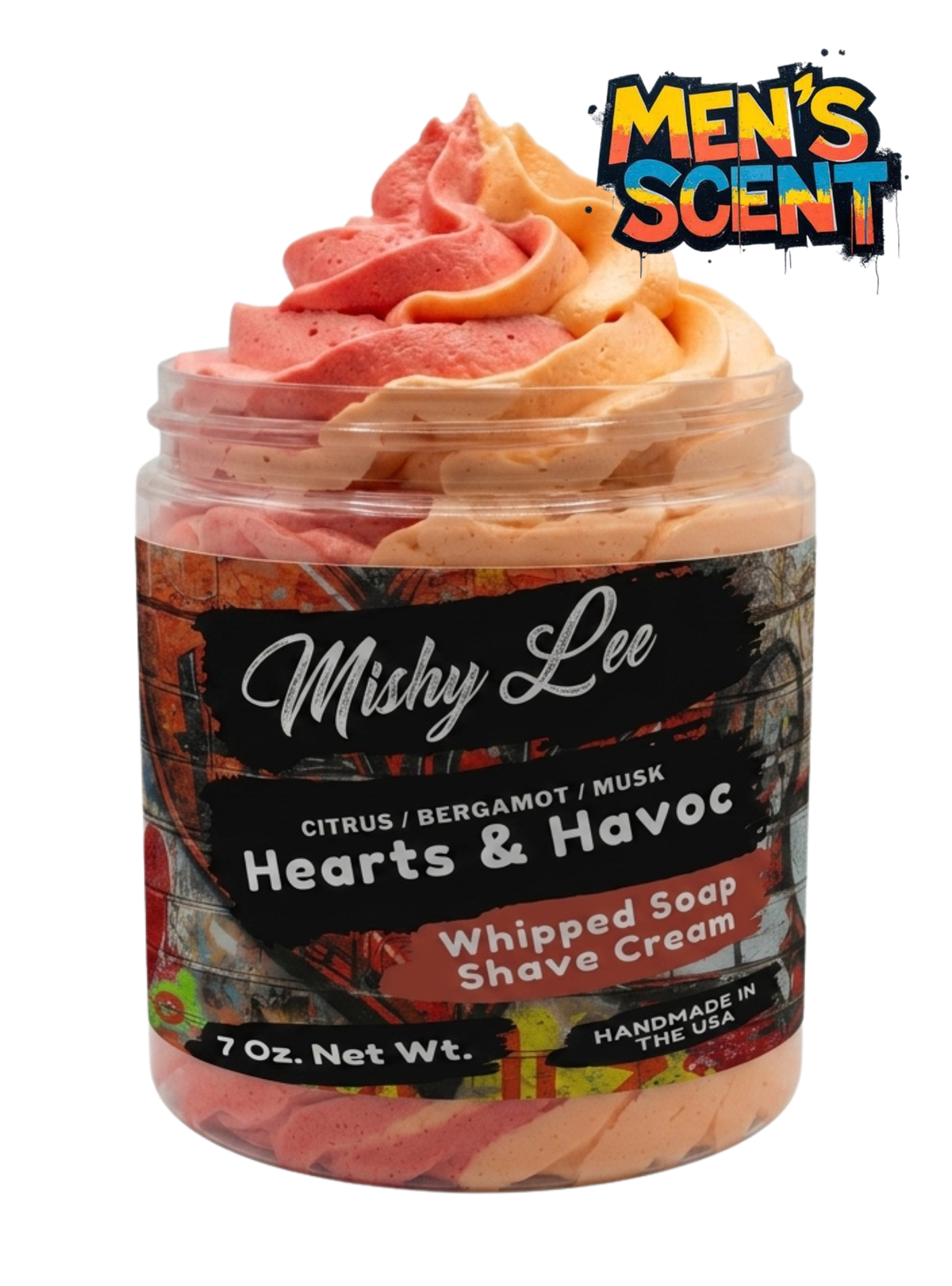 Hearts & Havoc Men's Whipped Soap and Shave Cream