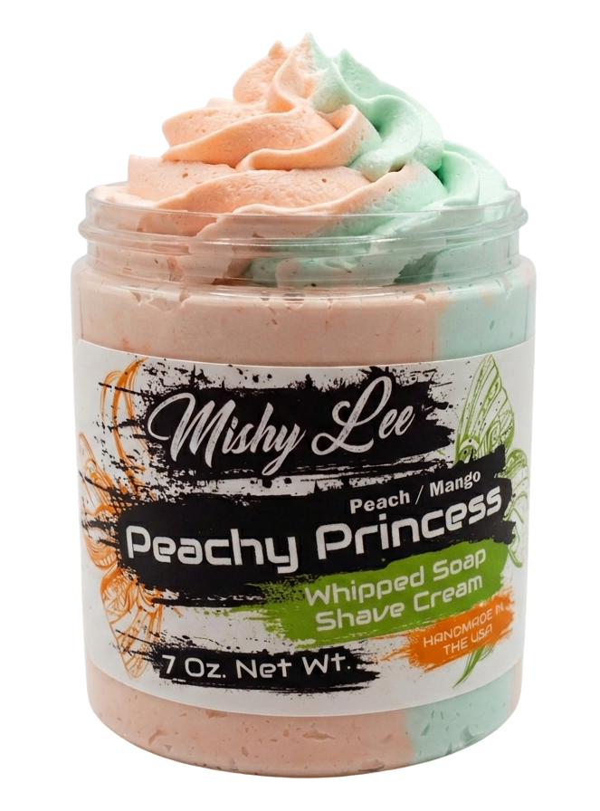 Peachy Princess Whipped Soap and Shave Cream