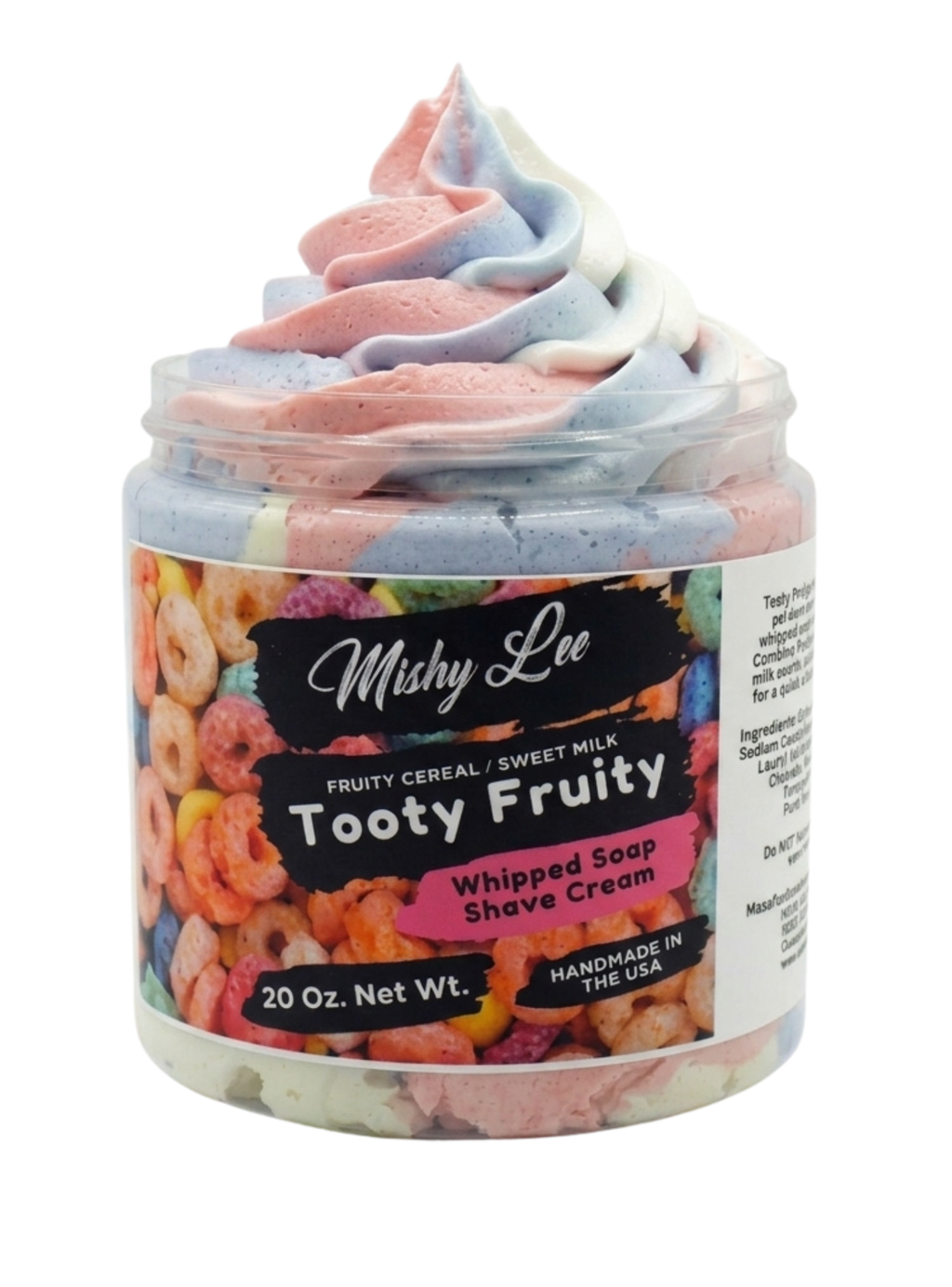 Tooty Fruity Whipped Soap and Shave Cream