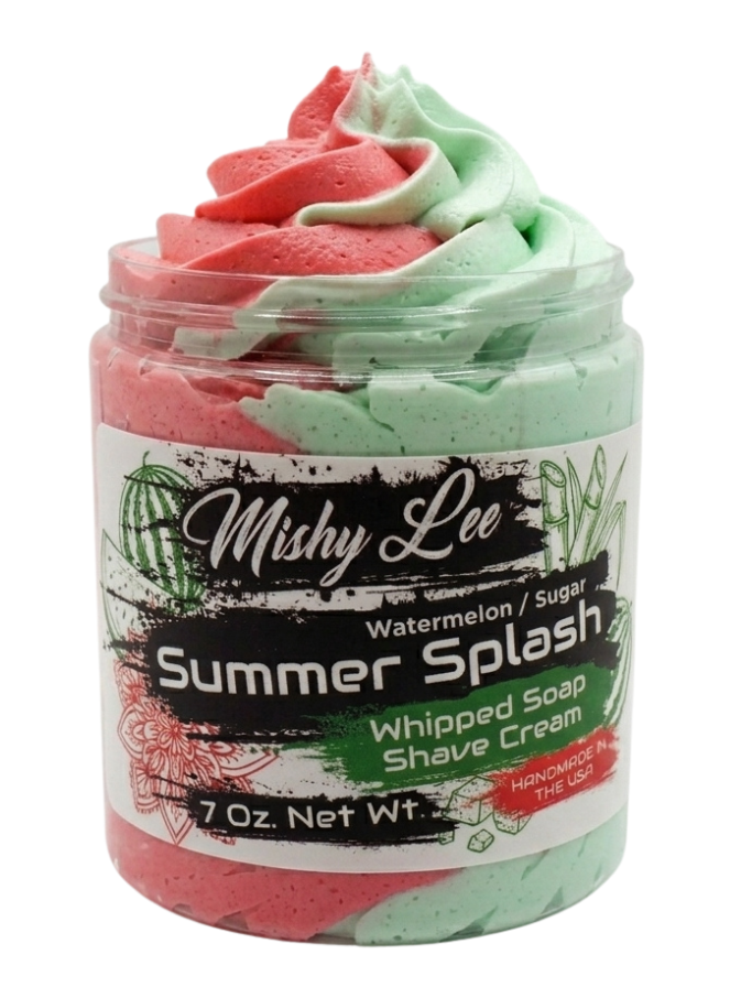 Summer Splash Whipped Soap and Shave Cream