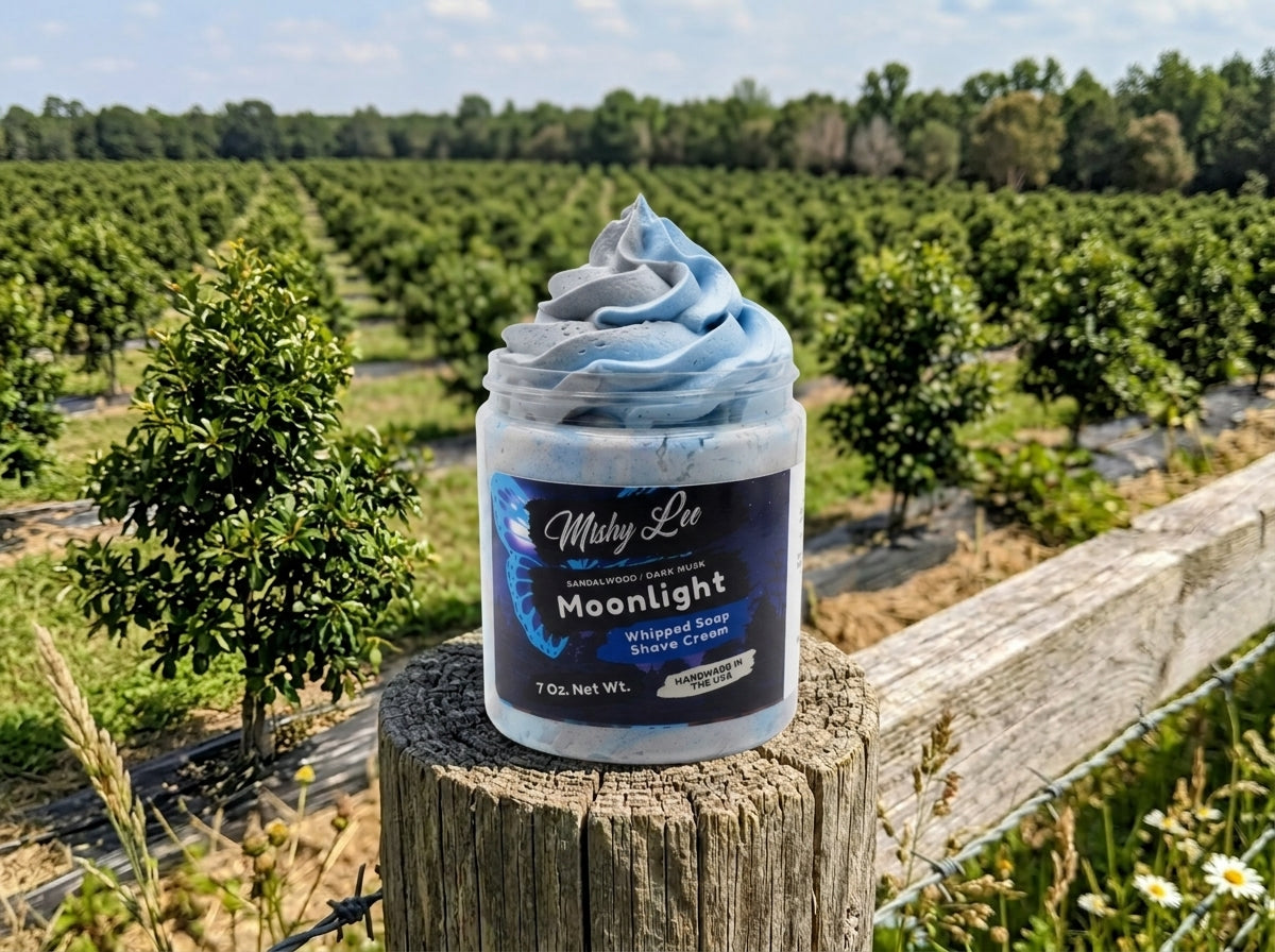 Moonlight Men's Whipped Soap and Shave Cream