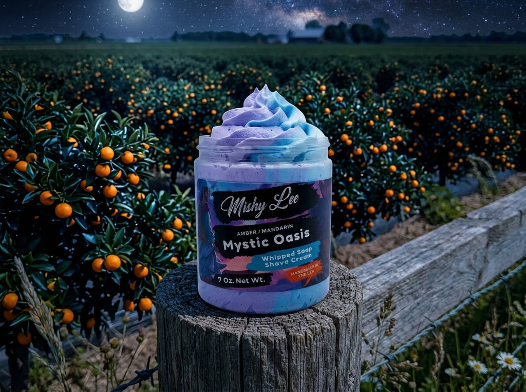 Mystic Oasis Men's Whipped Soap and Shave Cream