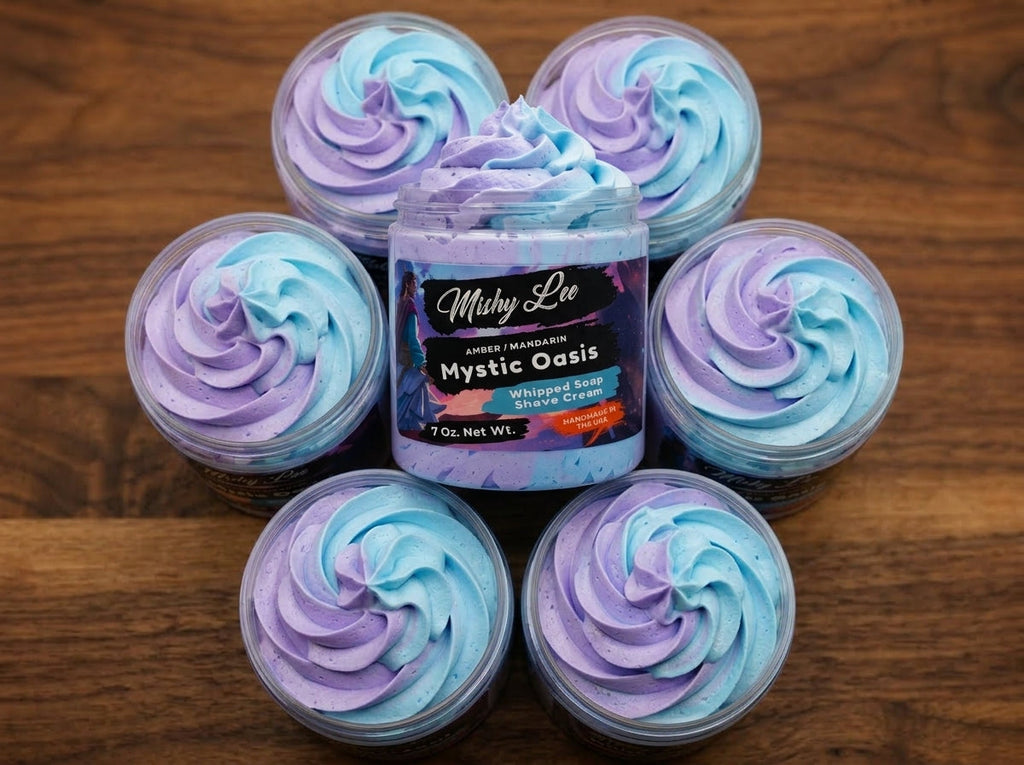 Mystic Oasis Men's Whipped Soap and Shave Cream