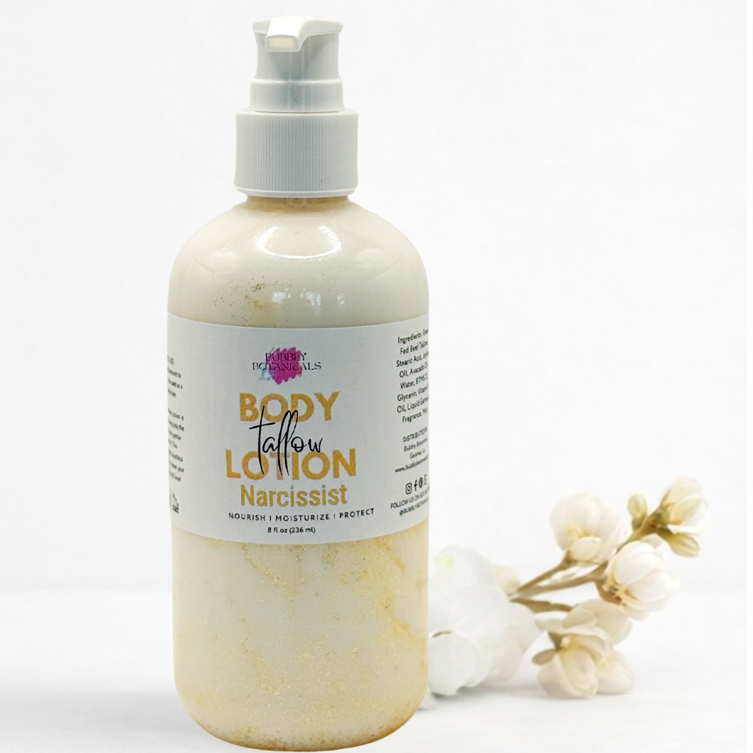 Tallow Body Lotion - Narcissist Type | Sultry Fruit Scent