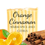 Orange & Cinnamon | Essential Oil Bar Soap
