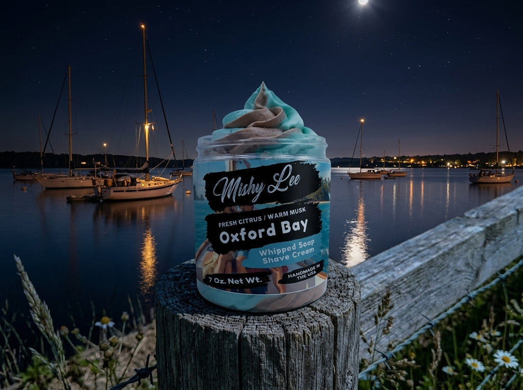 Oxford Bay Men's Whipped Soap and Shave Cream