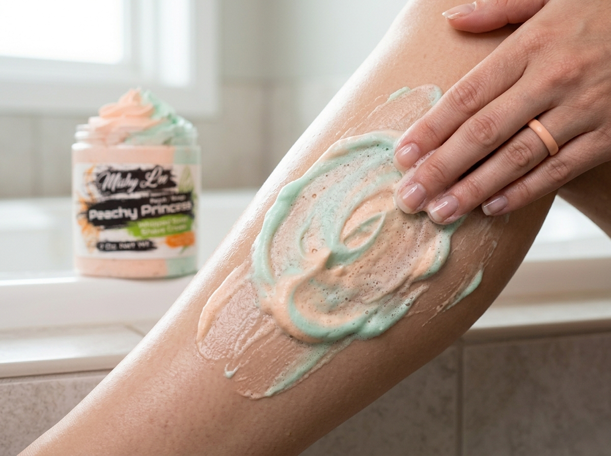 Peachy Princess Whipped Soap and Shave Cream