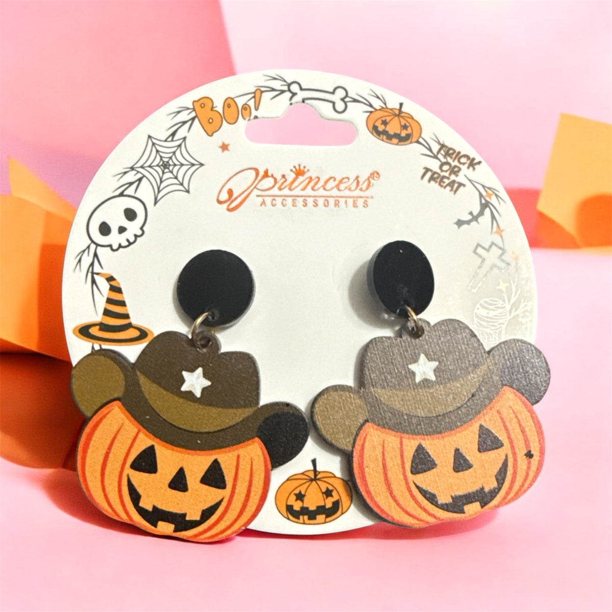 ACRYLIC HALLOWEEN EARRINGS - FUN AND SPOOKY