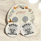 ACRYLIC HALLOWEEN EARRINGS - FUN AND SPOOKY