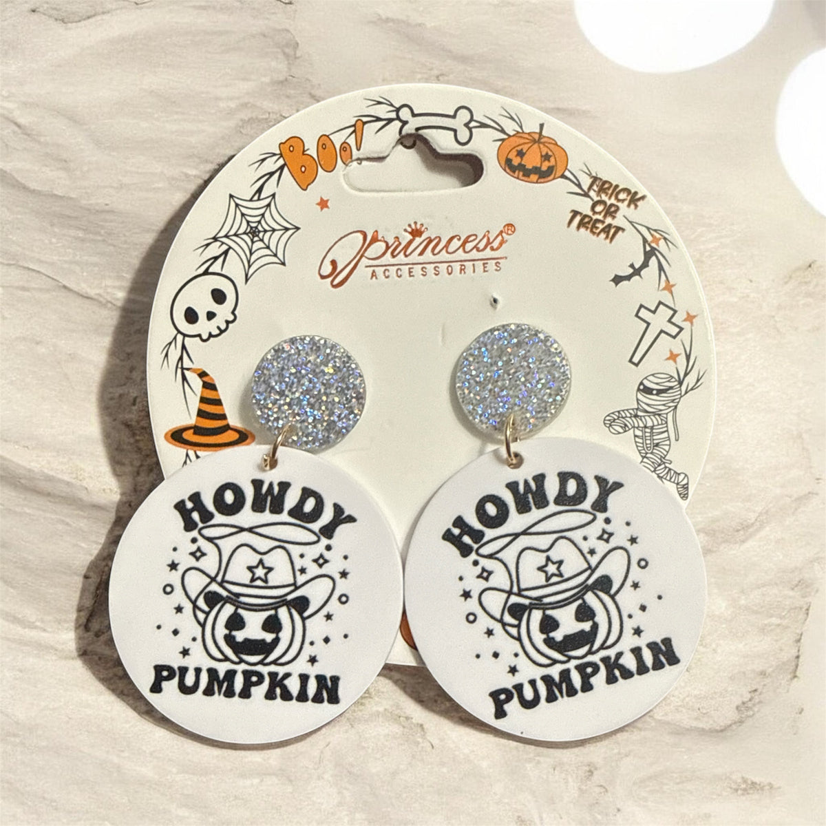 ACRYLIC HALLOWEEN EARRINGS - FUN AND SPOOKY