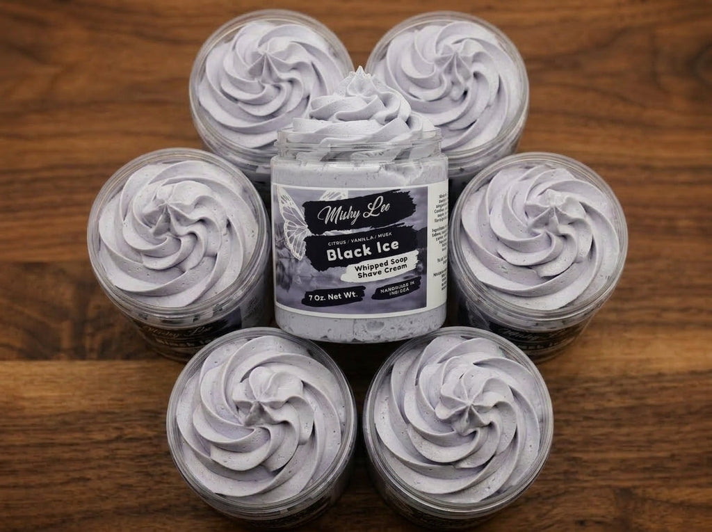 Black Ice Men's Whipped Soap and Shave Cream