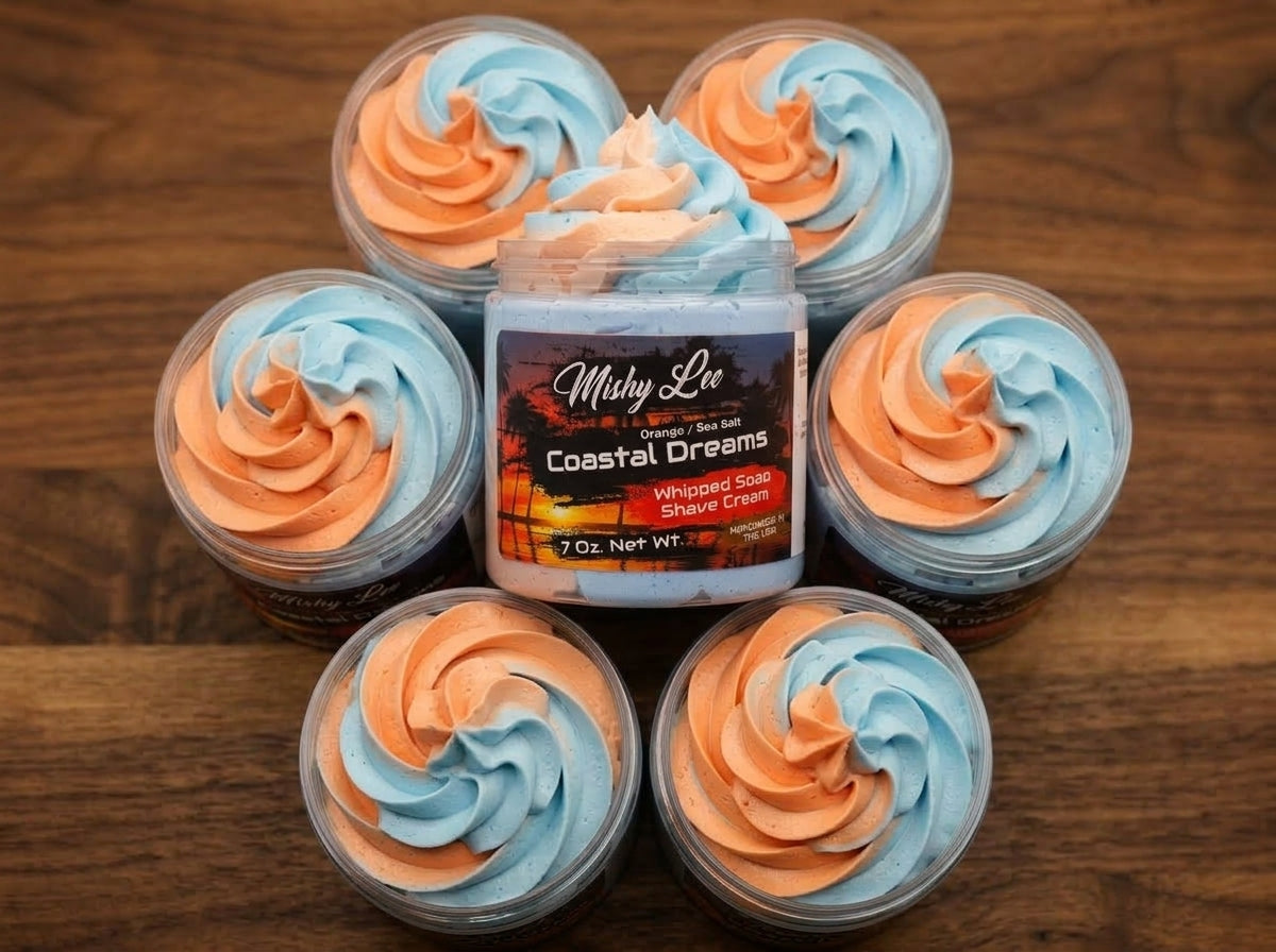 Coastal Dreams Whipped Soap and Shave Cream