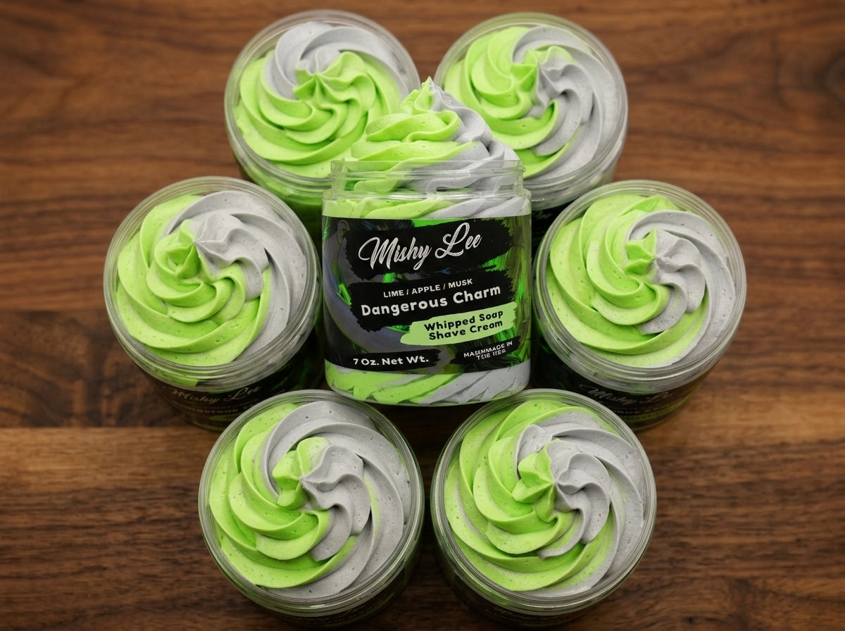 Dangerous Charm Men's Whipped Soap and Shave Cream