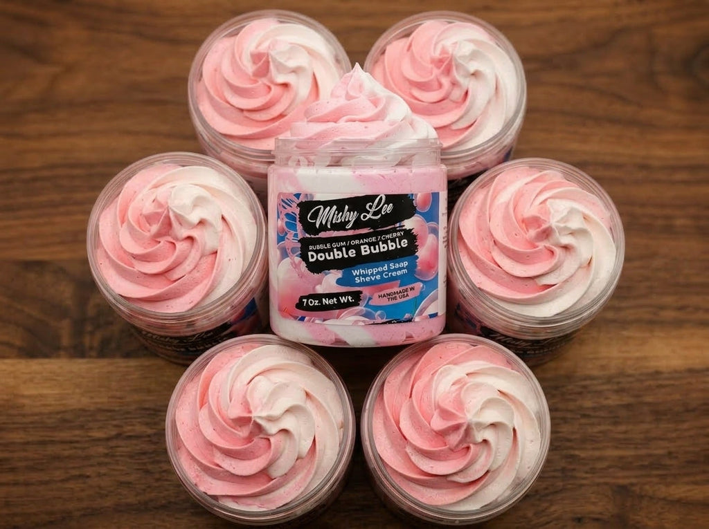 Double Bubble Whipped Soap and Shave Cream