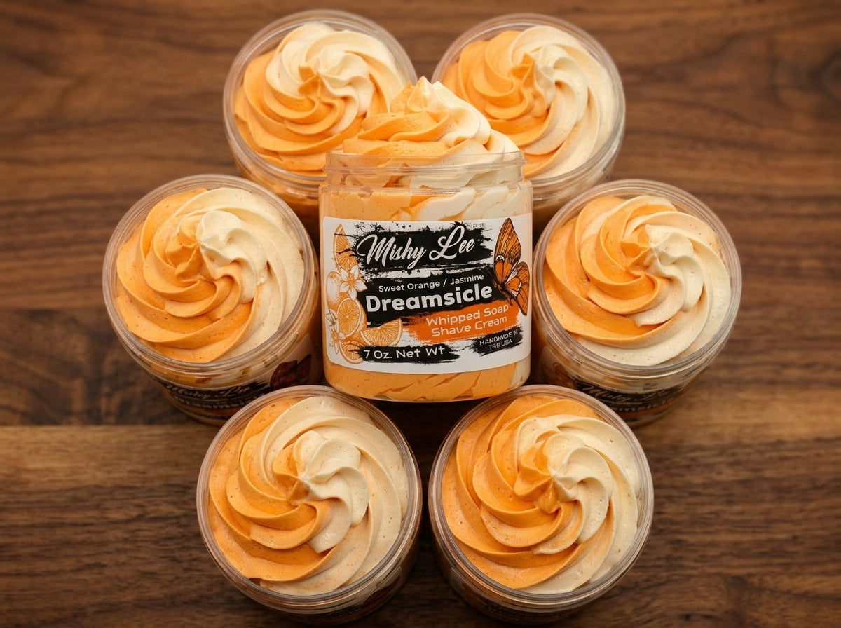 Dreamsicle Whipped Soap and Shave Cream