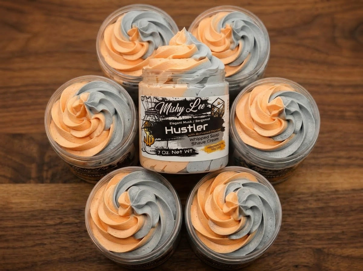 Hustler Men's Whipped Soap and Shave Cream