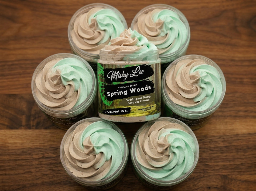 Spring Woods Whipped Soap and Shave Cream