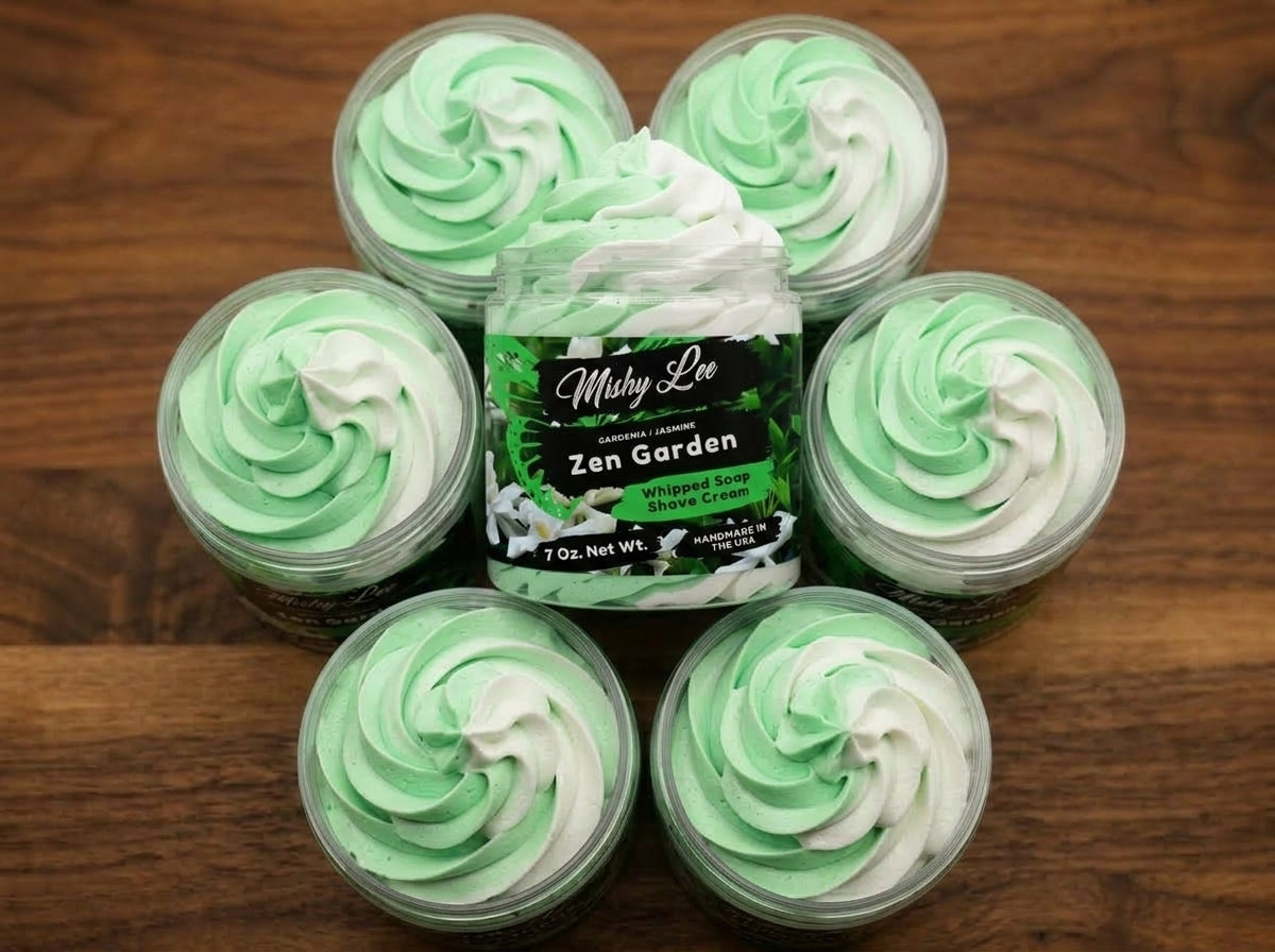 Zen Garden Whipped Soap and Shave Cream