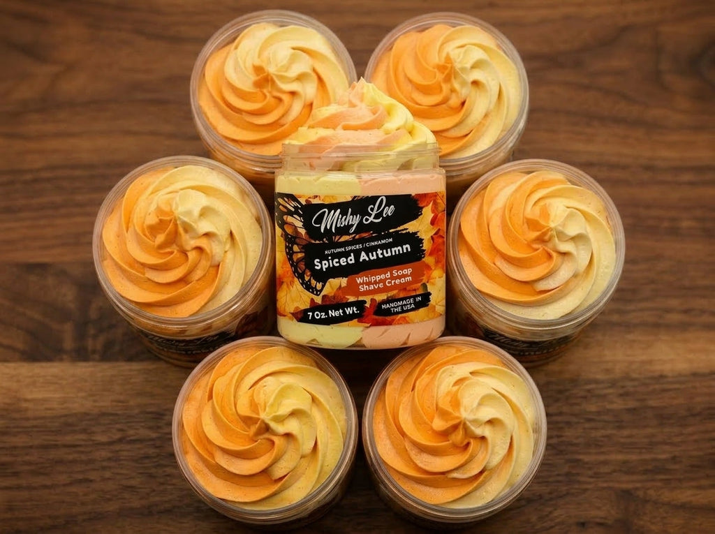 Spiced Autumn Whipped Soap and Shave Cream