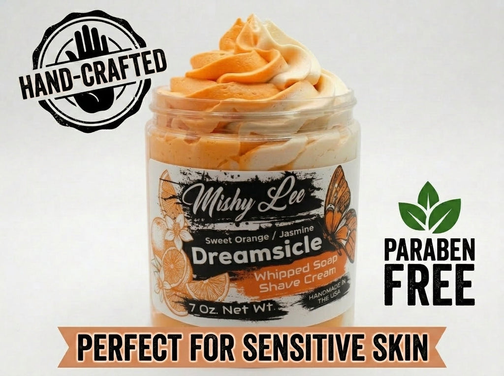 Dreamsicle Whipped Soap and Shave Cream