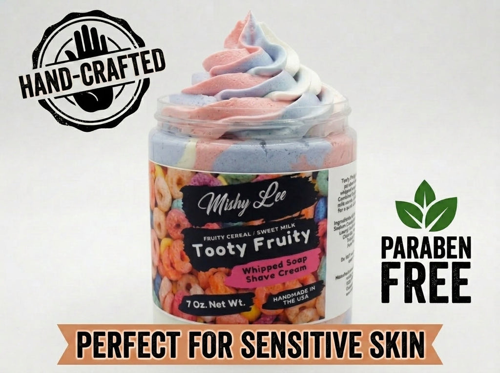Tooty Fruity Whipped Soap and Shave Cream