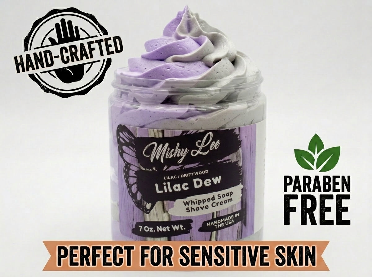 Lilac Dew Whipped Soap and Shave Cream