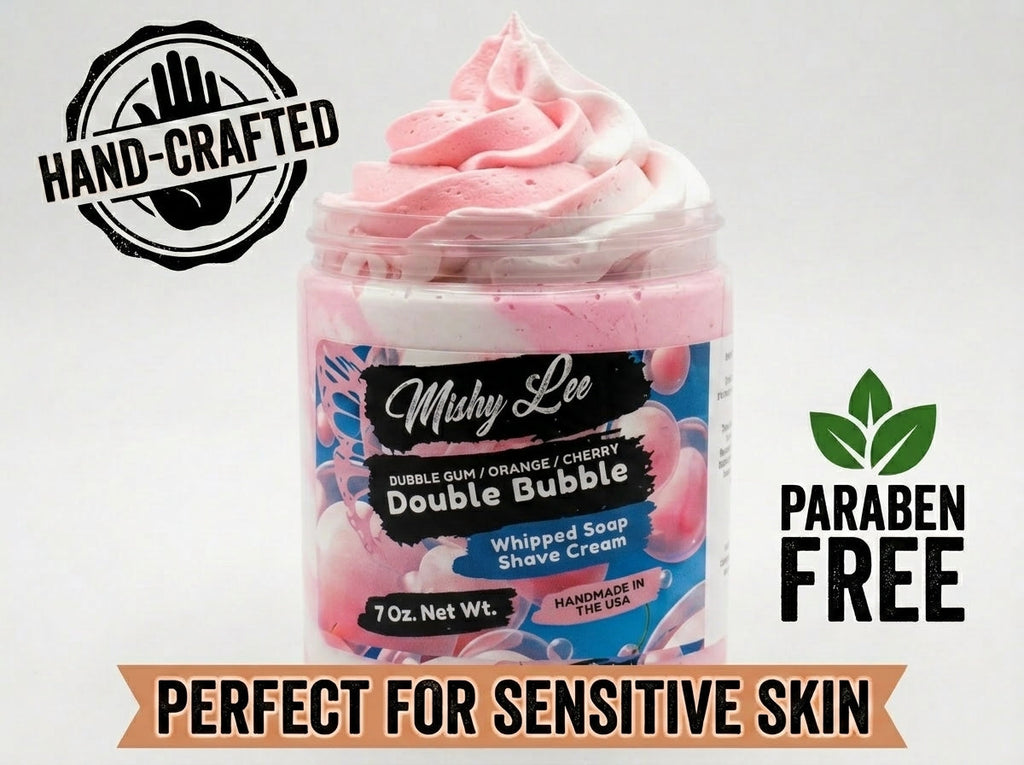 Double Bubble Whipped Soap and Shave Cream