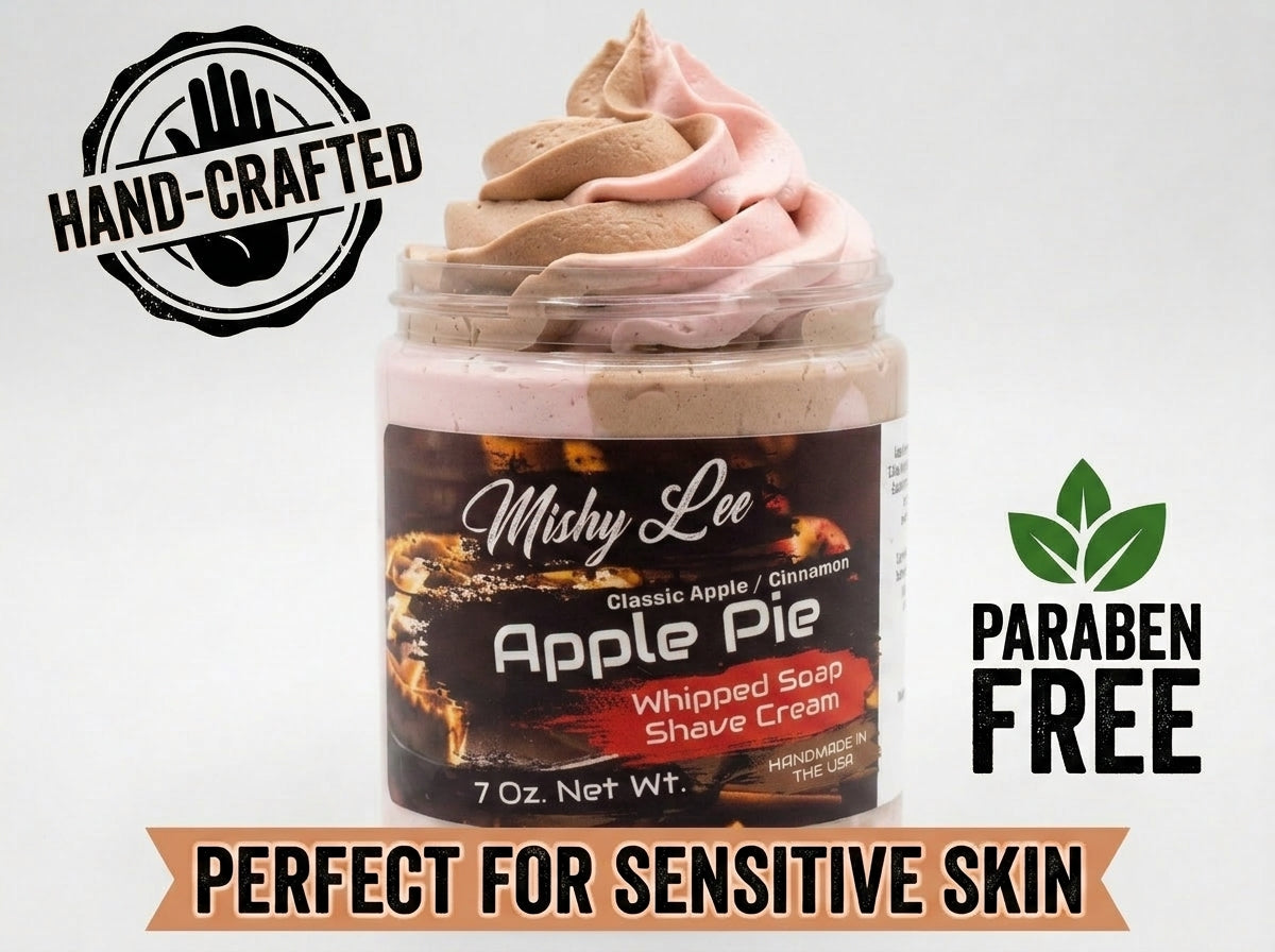 Apple Pie Whipped Soap and Shave Cream