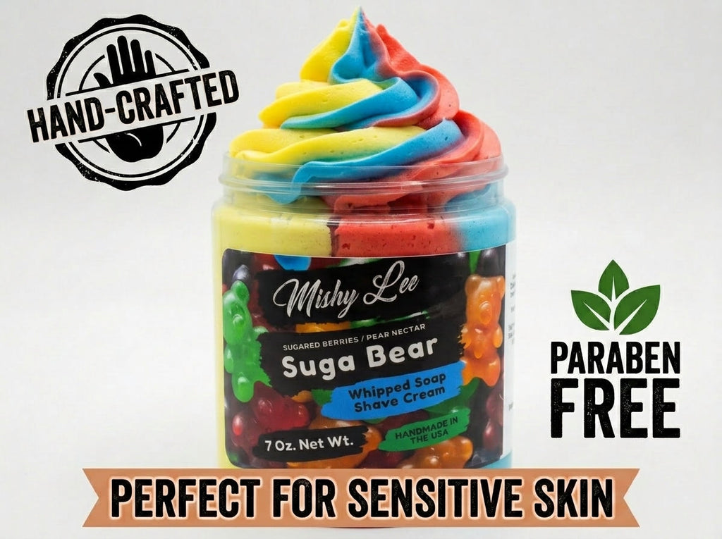 Suga Bear Whipped Soap and Shave Cream
