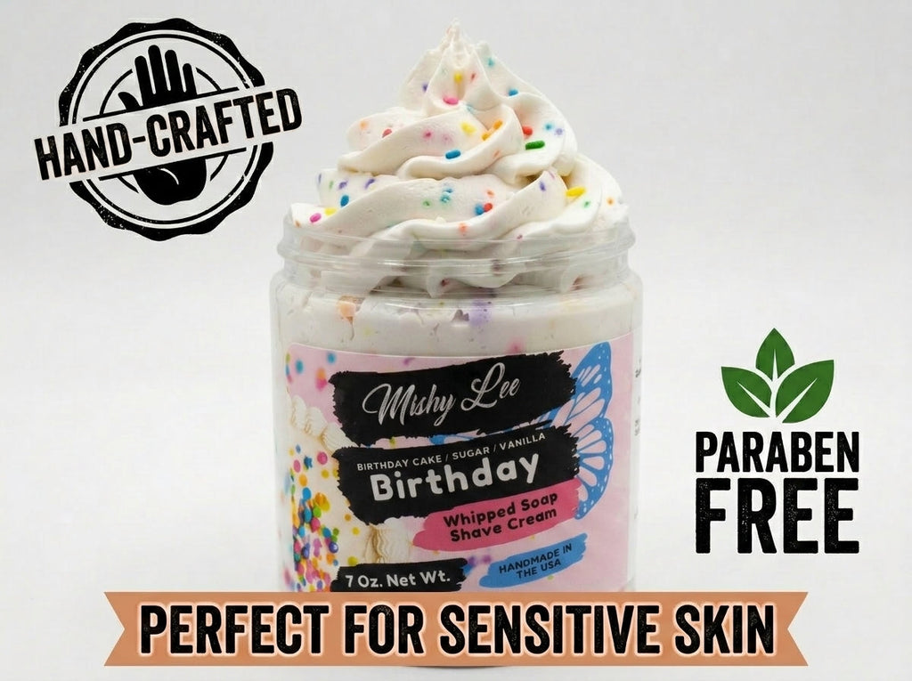 Birthday Whipped Soap and Shave Cream