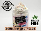 Birthday Whipped Soap and Shave Cream