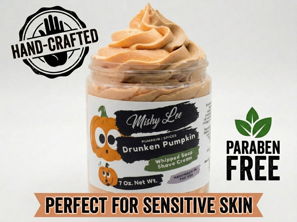 Drunken Pumpkin Whipped Soap and Shave Cream