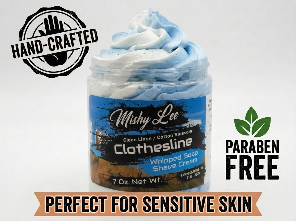 Clothesline Whipped Soap and Shave Cream