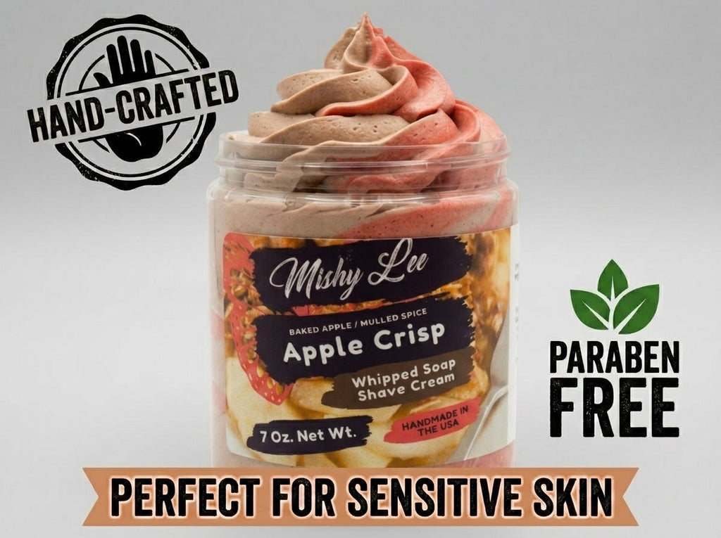 Apple Crisp Whipped Soap and Shave Cream