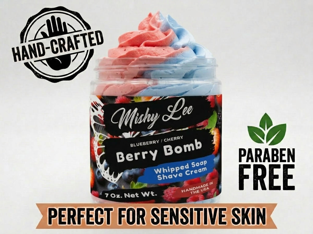 Berry Bomb Whipped Soap and Shave Cream