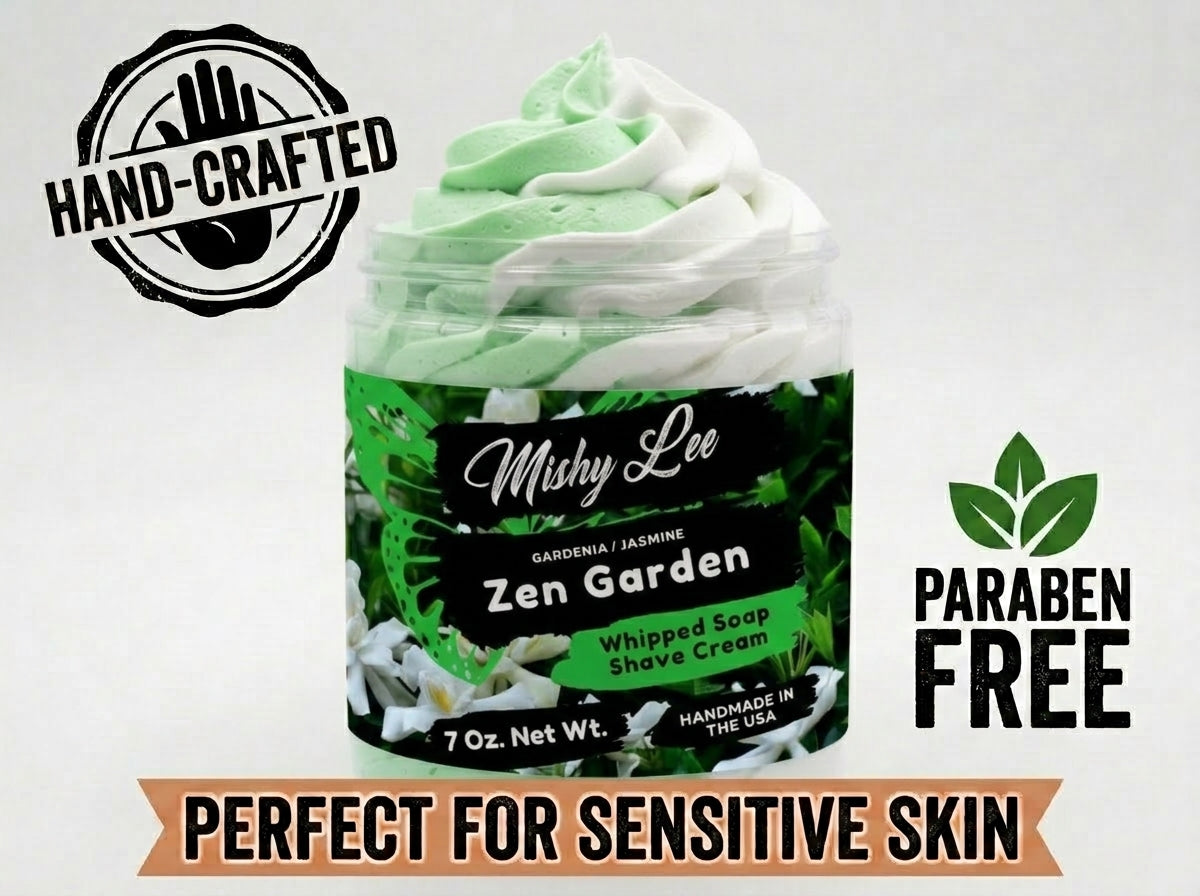 Zen Garden Whipped Soap and Shave Cream