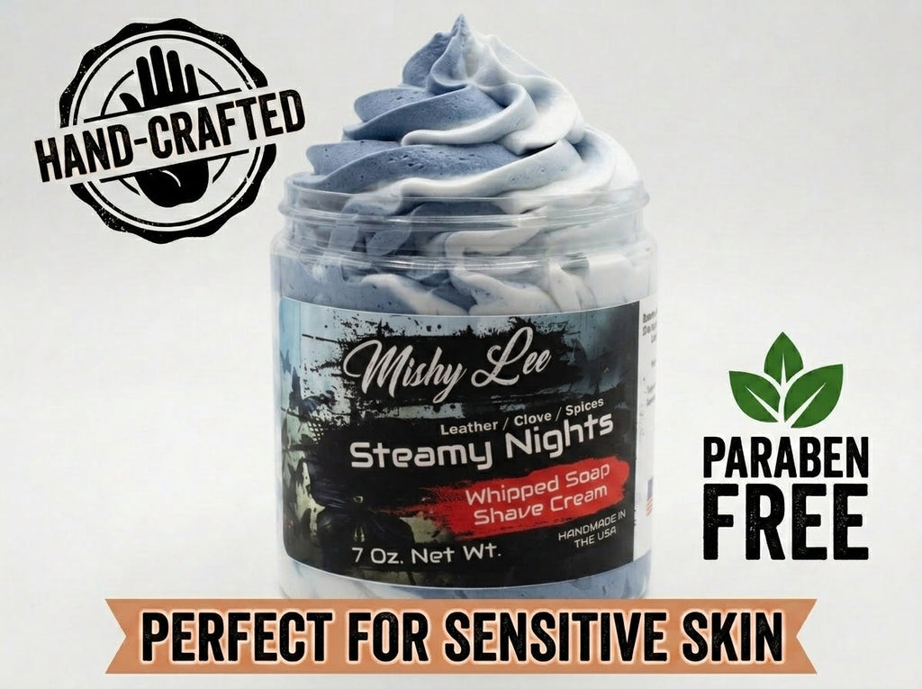 Steamy Nights Men's Whipped Soap and Shave Cream