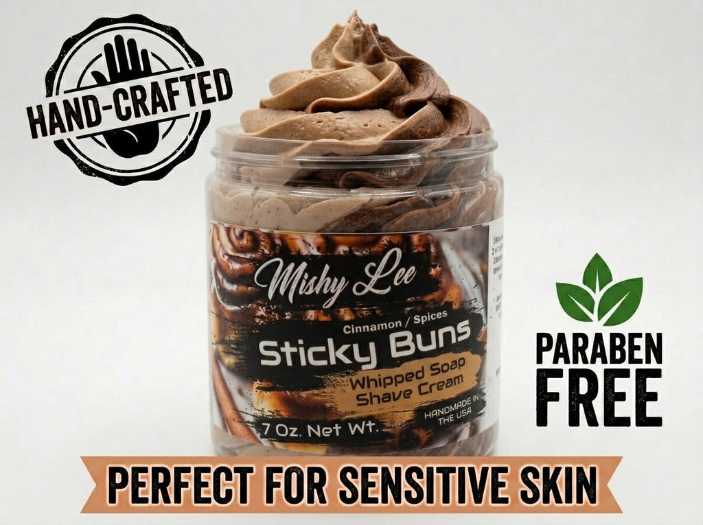 Sticky Buns Whipped Soap and Shave Cream