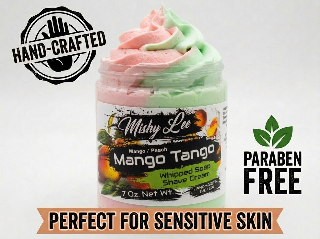 Mango Tango Whipped Soap and Shave Cream