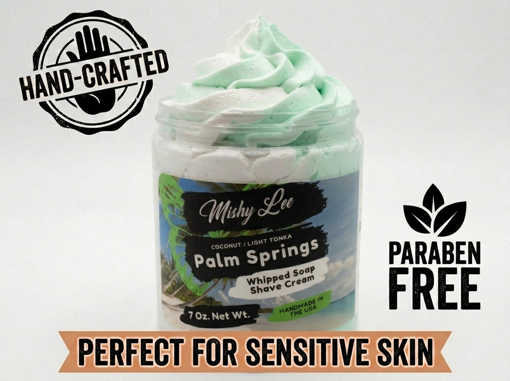 Palm Springs Whipped Soap and Shave Cream