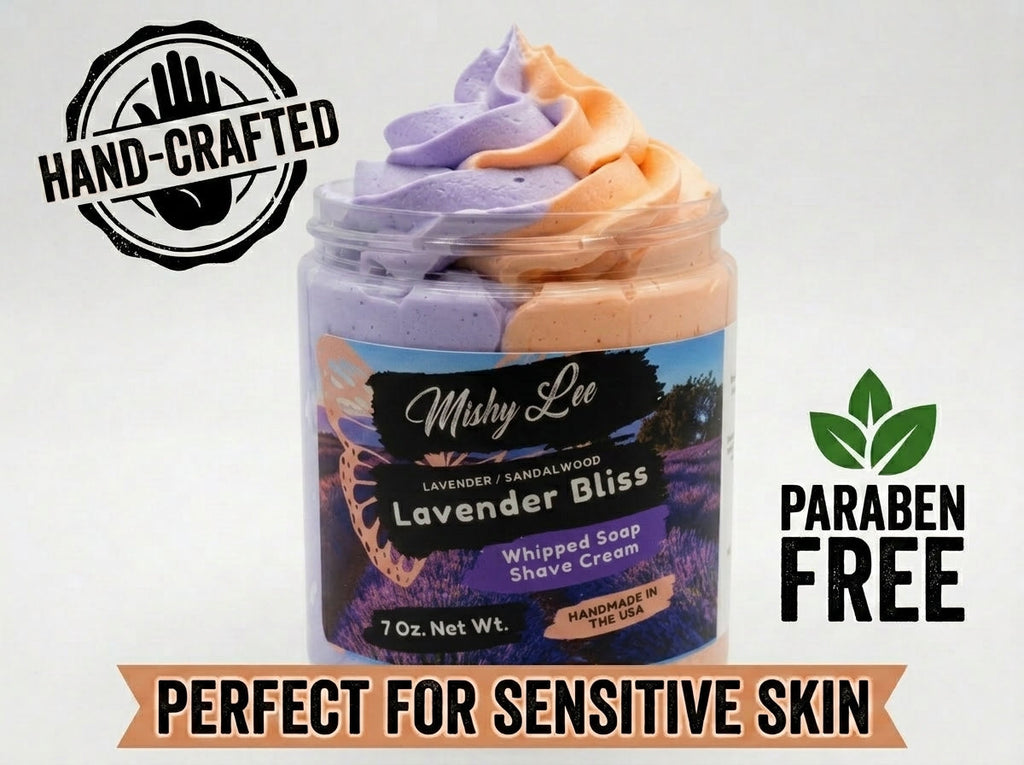 Lavender Bliss Whipped Soap and Shave Cream