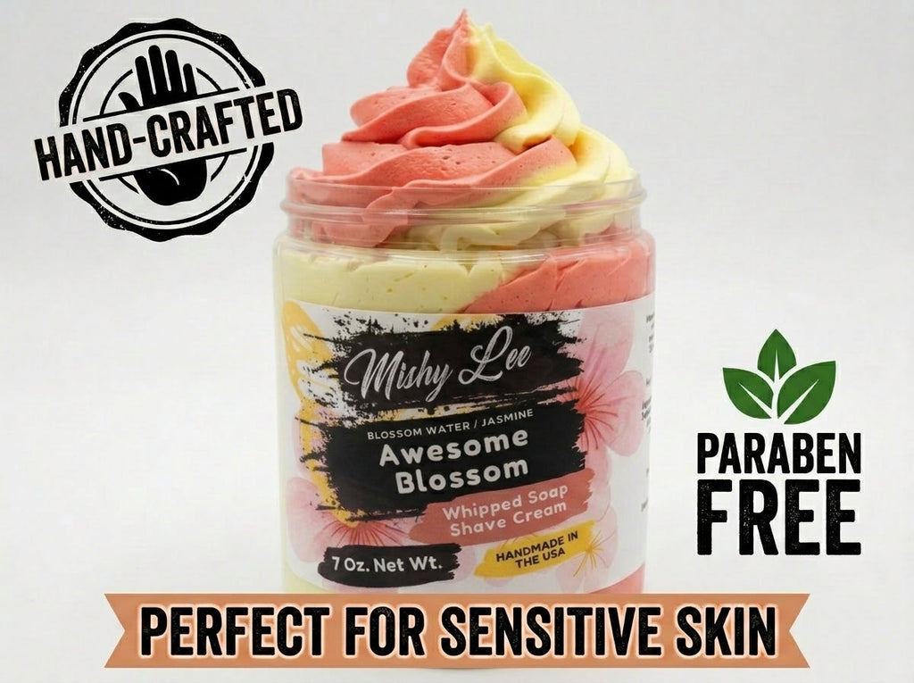 Awesome Blossom Whipped Soap and Shave Cream