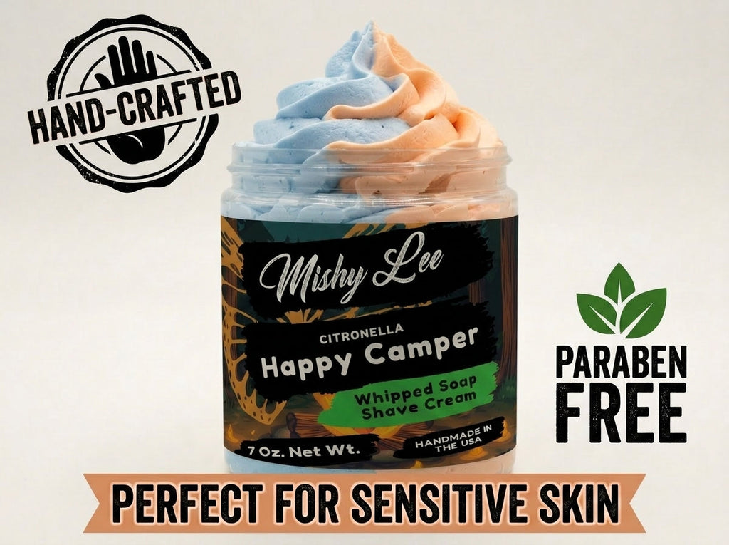 Happy Camper Whipped Soap and Shave Cream