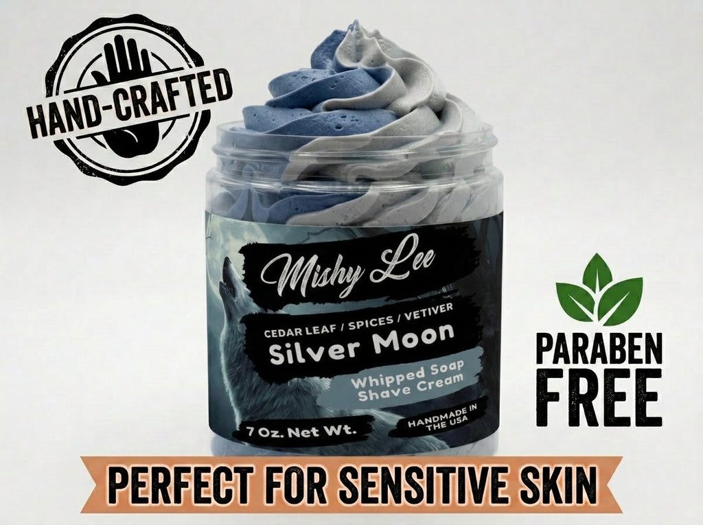 Silver Moon Men's Whipped Soap and Shave Cream