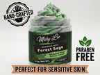 Forest Sage Men's Whipped Soap and Shave Cream