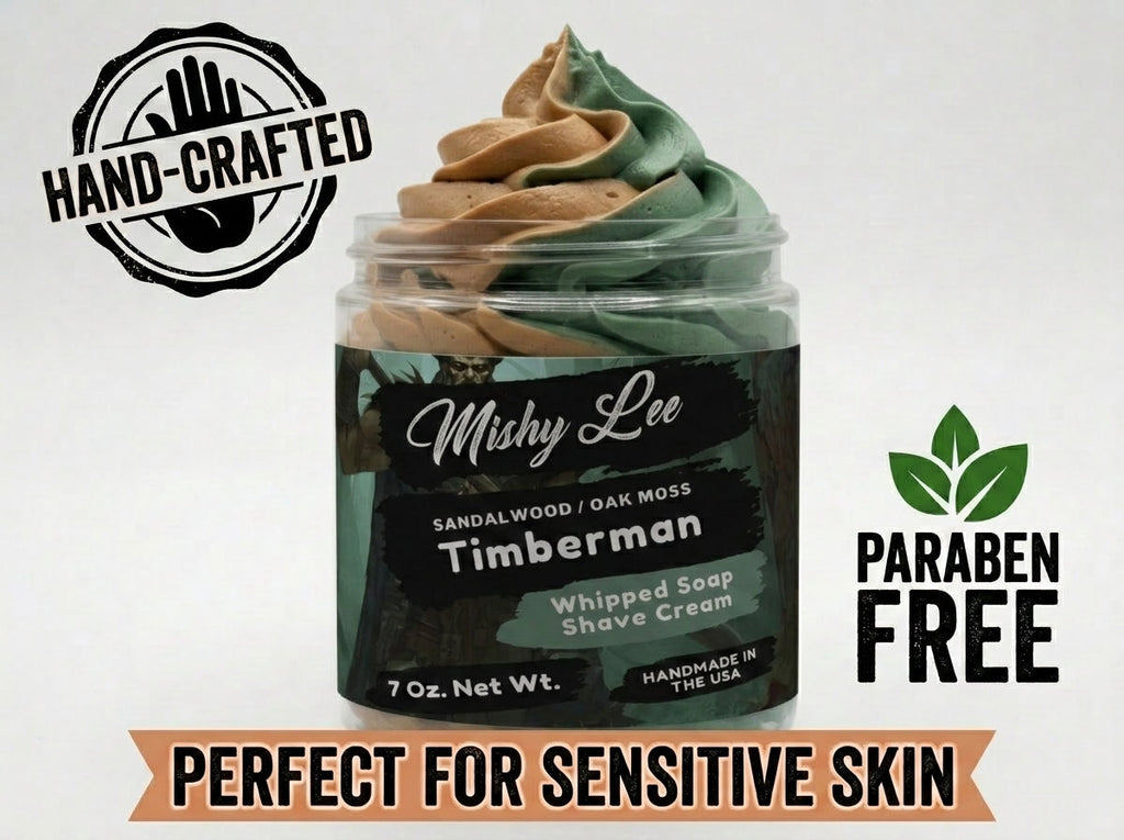 Timberman Men's Whipped Soap and Shave Cream